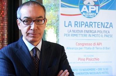 Presidenza Aqp, Emiliano 
pensa a Pino Pisicchio