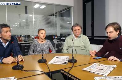 Videochat con Sciannimanico
e la calciatrice-miss Novellino