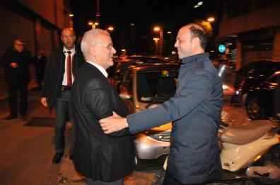 Il ministro in visita alla Gazzetta