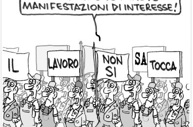Iva, operai in piazza contro la chiusura dell'Ilva.