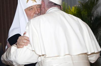 L'incontro tra Papa Francesco e il Patriarca Kirill