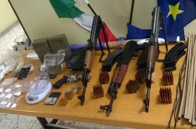 Sequestro di armi e droga 
 a San Severo: un arresto