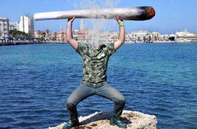 «I love marijuana»
Che il dio Cannatore
vegli su tutti noi