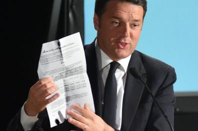 Renzi e Pittella firmano il «Patto per la Basilicata»
