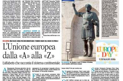 Buona festa dell'Europa