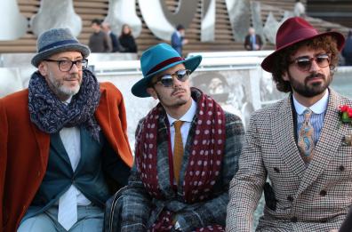 90 anni di Pitti uomo
tra Simons, Lagerfeld e Puglisi
