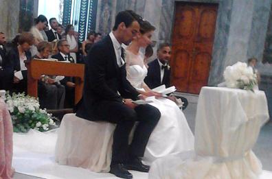 Pennetta sposa a Ostuni