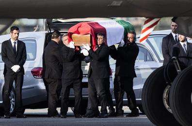 Le 9 salme italiane
 arrivate a Roma