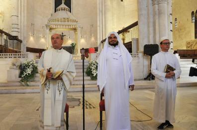 Musulmani e cattolici, a Bari 
in chiesa contro ogni violenza