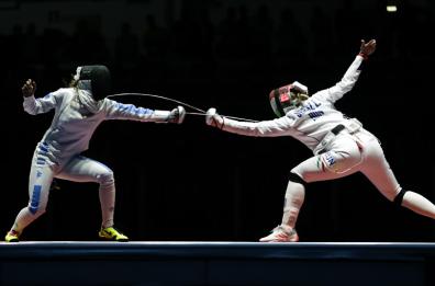 Rossella Fiamingo medaglia d’argento nella spada individuale
