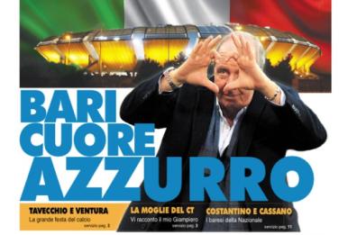 Oggi inserto di 16 pagine
dedicato alla Nazionale di Calcio