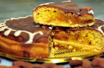 Torta di mandorla all'E.V.O. con cremino