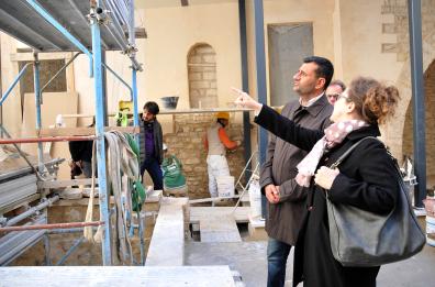 Visita a palazzo storico
«lite» Decaro-dirigente Mibact
