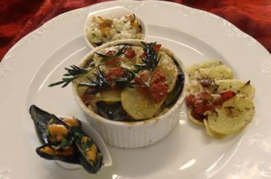 La tiella alla barese Riso, patate e cozze fra tradizione e innovazione