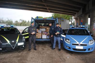 Bombe carte a lanciarazzi
maxi sequestro a Barletta