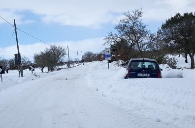 Santeramo sepolta dalla neve