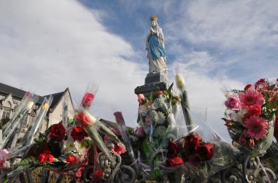 Con il vescovo Cacucci
in pellegrinaggio a Lourdes