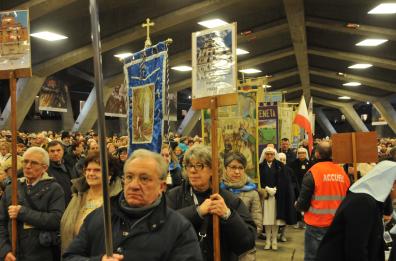 Lourdes, il giorno della festa
tantissimi i pugliesi presenti