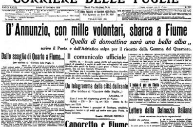 1919, D'Annunzio e l'Impresa di Fiume