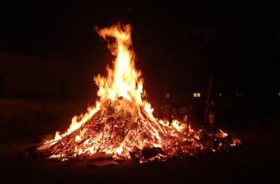 A San Giuseppe
la tradizione dei falò
antica 500 anni