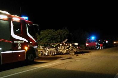 Auto investe cinghiale, muore 28enne