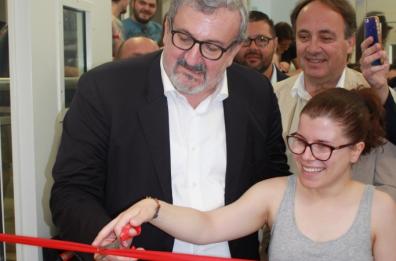 Emiliano inaugura a Bari
nuova mensa studenti Adisu
