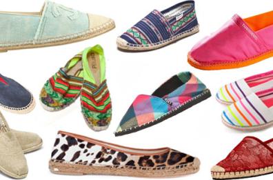 Inossidabili  espadrillas
anche nelle versioni lusso
simbolo stesso dell'estate