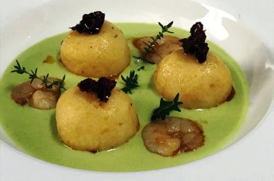 Gnocchi di pane di Matera con olio ai peperoni di Senise