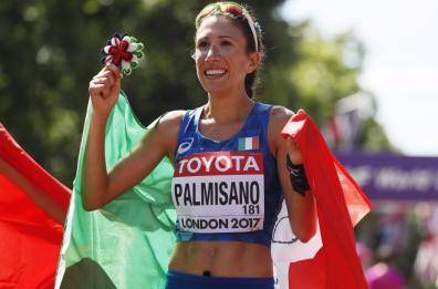 Palmisano, che bronzo!
 La marciatrice di Mottola
 salva il Mondiale italiano