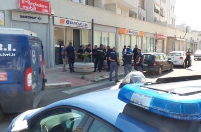 Brindisi, rapina
a portavalori
bottino 100mila euro