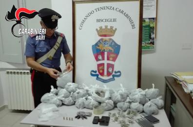 Arrestato 17enne trovato
con oltre 3 chili di marijuana
