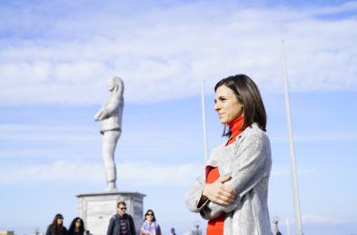 Bari, svelato il mistero
della statua: è Diva Tommei