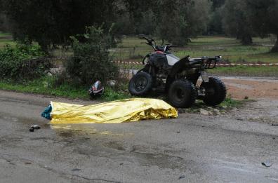 Botrugno, schianto tra un quad
e un trattore: muore 44enne