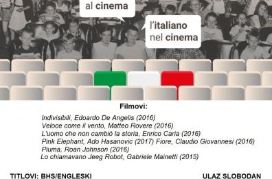 Settimana del cinema italiano
in Bosnia. I film in programma