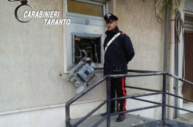 Montemesola, fallisce colpo
della banda del Bancomat