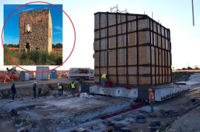 Bari, spostata una torre del '500 per la statale: primo caso in Italia