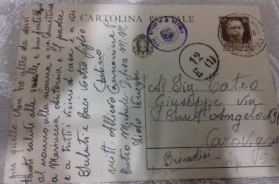Carovigno, lettere
di prigionieri di guerra
scoperte dopo 80 anni