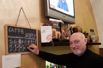 Corato, tanti caffè «sospesi»
mancano i clienti bisognosi