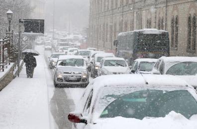 Neve, scatti da Foggia, Potenza e Bari