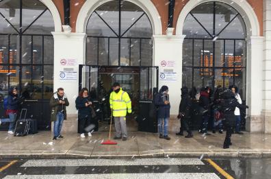 Neve a bari: treni in tilt