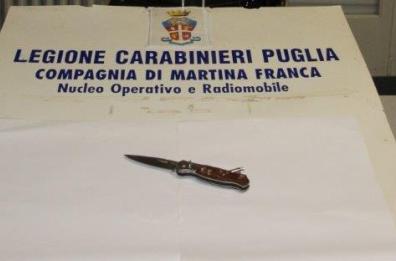 Lite per una precedenza
accoltellato nel Tarantino