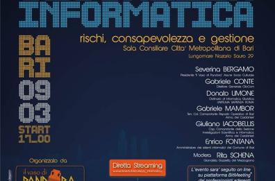 Web e sicurezza 
un seminario a Bari