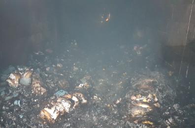Incendio a Bari nell'ufficio del Giudice di Bari