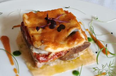 Millefoglie di pesce bandiera