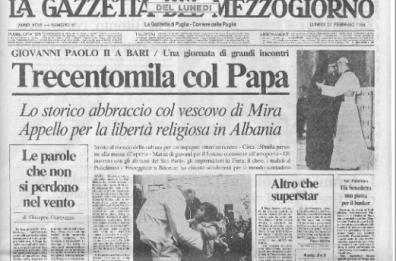 Dal Medioevo al Terzo Millennio: i cinque Papi della storia di Bari