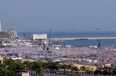 La visita di Benedetto XVI nel 2005
