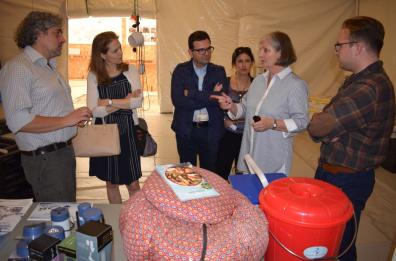 Principessa Zeid Giordania
 visita base Unhrd a Brindisi