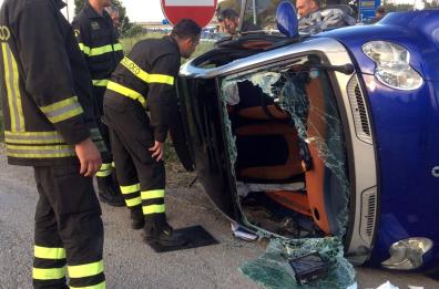 Foggia, scontro sulla SS 89
gravi due automobilisti