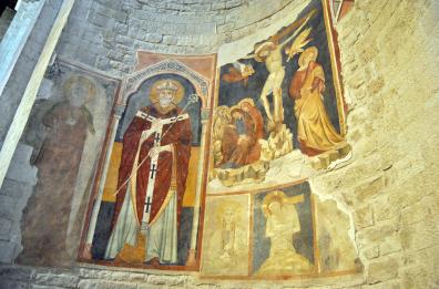 Nuova luce negli affreschi della Basilica di San  Nicola