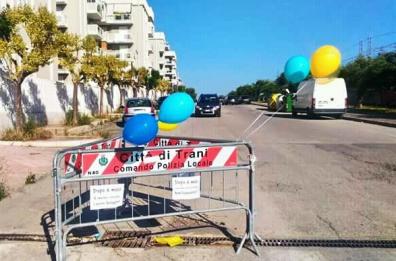 E dopo sei mesi si celebra 
«la festa della transenna»